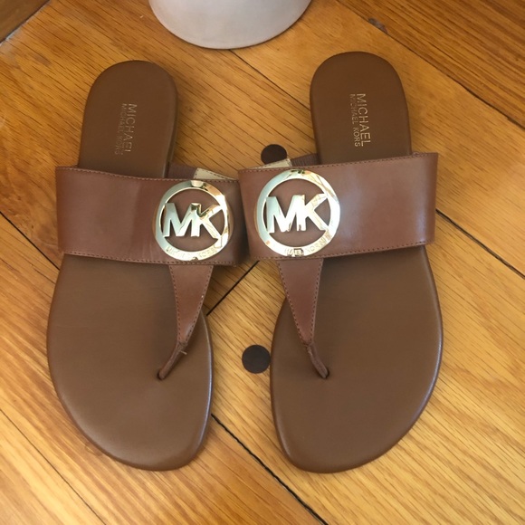 Michael Kors Shoes - Michael Kors Leather Sandals